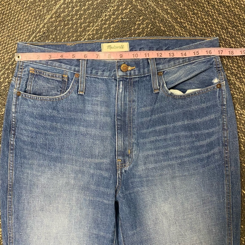 Madewell Rigid Flare Jeans Size 31 - Picture 7 of 9